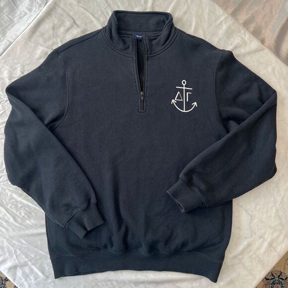 Tau Delta Eta Sorority 1/4 Zip Pullover Sweatshirt - Picture 3 of 5